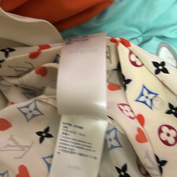 1️⃣5️⃣0️⃣0️⃣ brand new authentic Louis Vuitton babydoll silk blouse - Picture 10 of 13